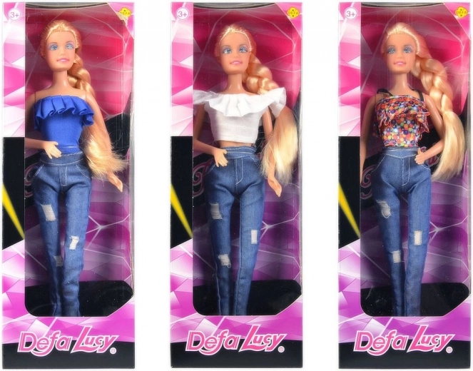 Muñeca Lucy en vaqueros