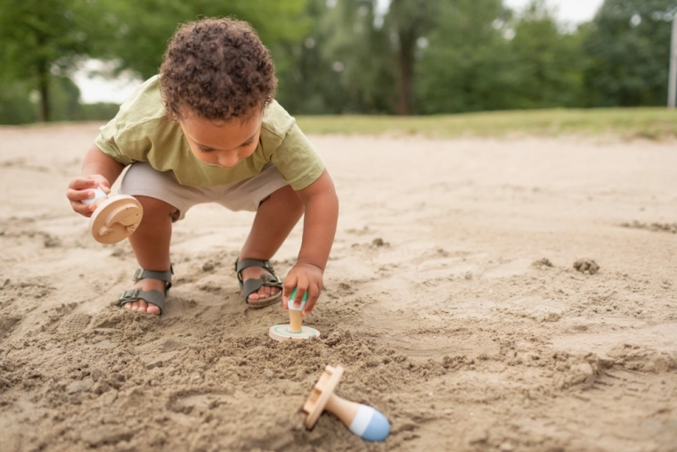 Juego creativo al aire libre