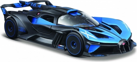 Modelo metálico BUGATTI Bolide azul 1:24