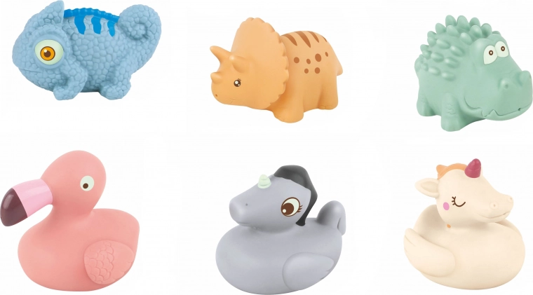 Animalitos de goma para la bañera - set de 3 uds.