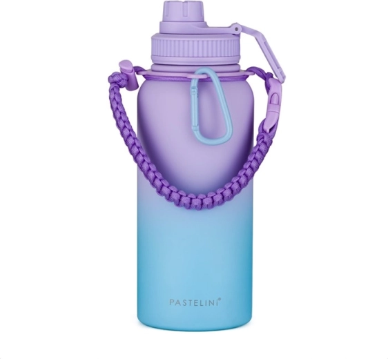 Termo con doble pared de acero inoxidable 950 ml – morado