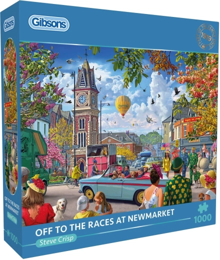 Puzzle Gibsons Carreras en Newmarket 1000 piezas