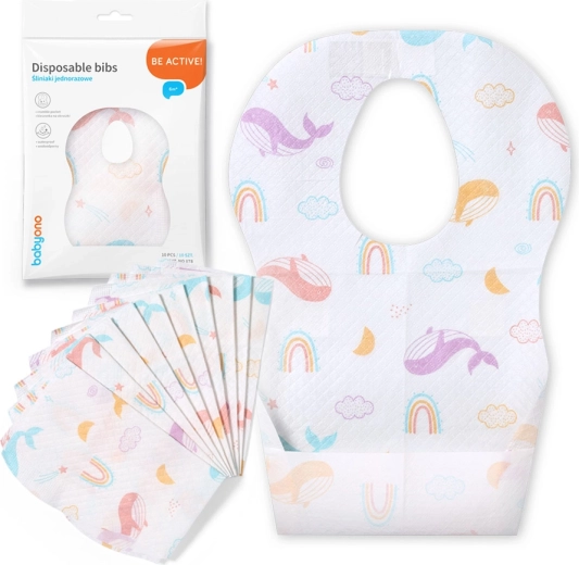 Babymoño baberos desechables 6 m+ - 10 uds.