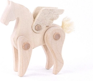 Bajo Pegas Pegaso de madera
