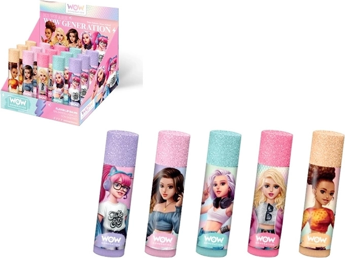 Bálsamo labial aromático WOW mix de fragancias