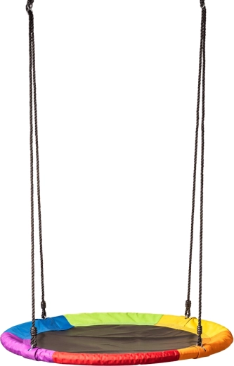 Aro columpio arcoíris 100 cm