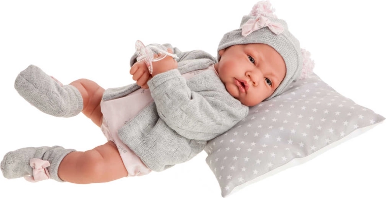 Muñeca bebé Antonio Juan Nacida de 40 cm con cuerpo blando