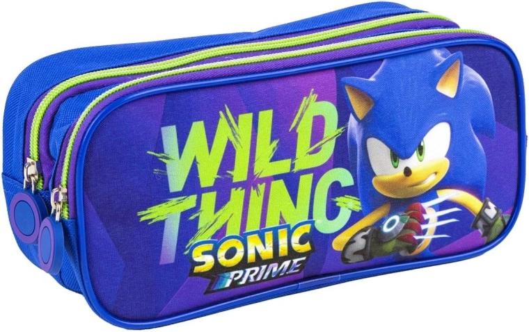 Estuche de dos compartimentos Sonic Prime - 1 pieza