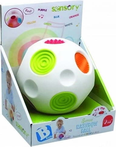 Pelota arcoíris sensorial Infantino