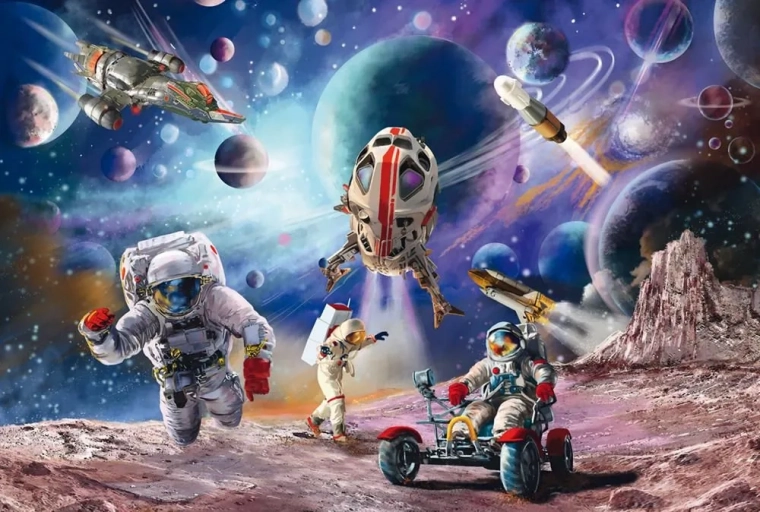 Schmidt Puzzle Misión Espacial 200 piezas