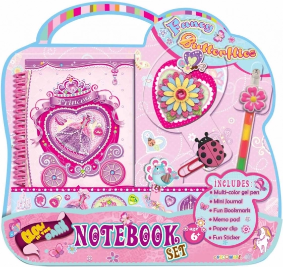 Set de diario con decoraciones para niños – Diario