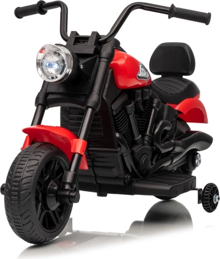 Motocicleta eléctrica infantil STAR – roja