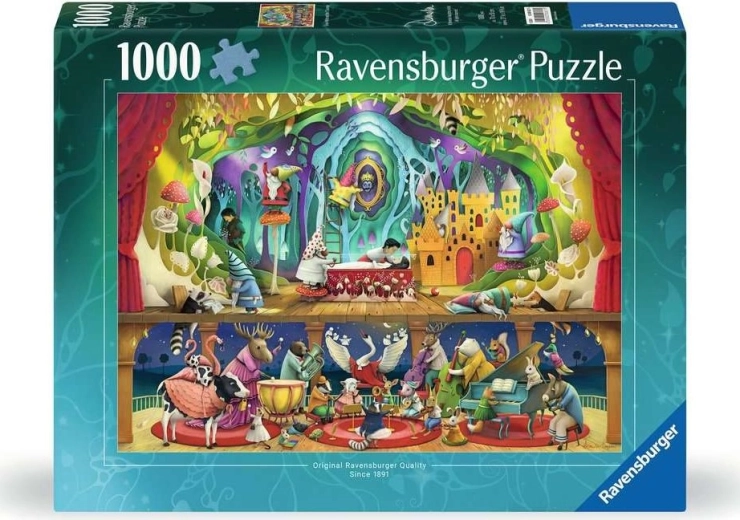 puzle Blancanieves y los siete enanitos 1000 piezas RAVENSBURGER
