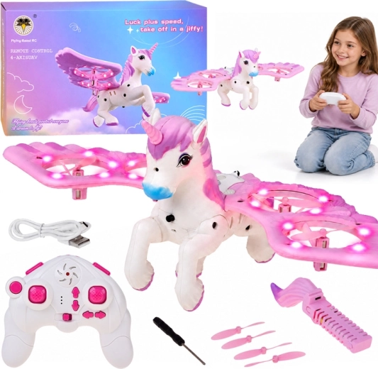 Unicornio volador Pegaso teledirigido