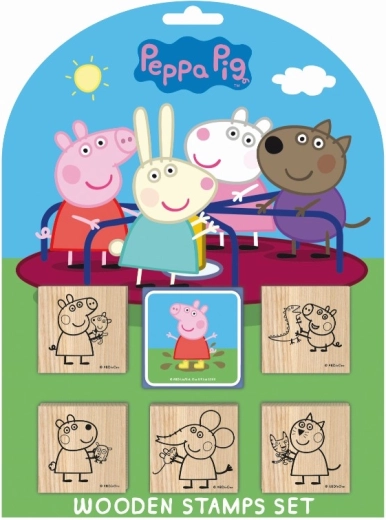 Set de sellos con Peppa Pig