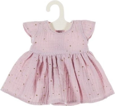 Vestido para muñeca de 32 cm en rosa empolvado