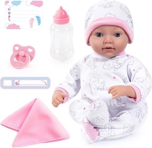 Bebé reborn Bayer de 38 cm con accesorios