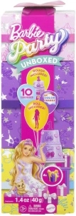 Barbie Party Unboxed set de cumpleaños con perrito