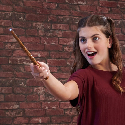 Proyección del patronus en la pared