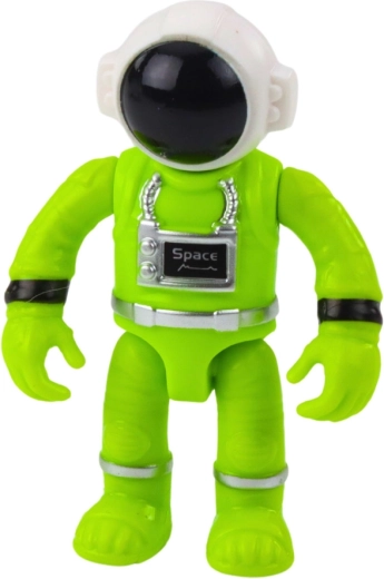 Figura de astronauta lista para explorar
