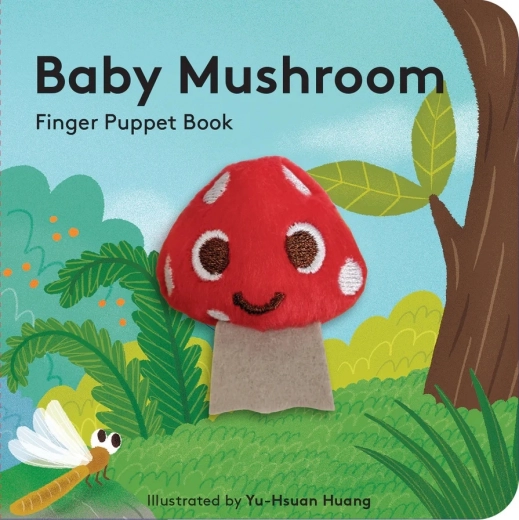 Libro con marioneta de dedo Pequeño Hongo