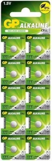 Pilas alcalinas miniatura GP 177