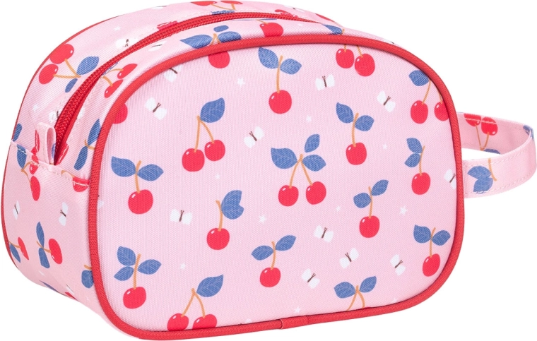 Neceser de aseo A Little Lovely Company con cerezas