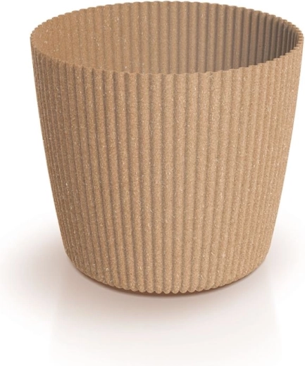 Maceta Milly Round Eco Wood 29,2 cm Naturo
