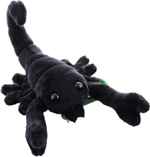 Murciélago de peluche con clip – llavero 14 cm