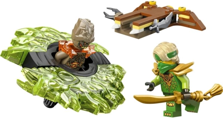 Lego Ninjago: Lloyd vs. monstruo terrestre – set de spinner