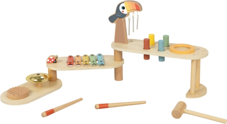 Conjunto completo de instrumentos para ritmo y melodía