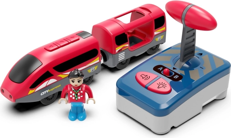 Control remoto para pequeños maquinistas
