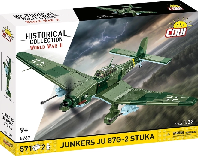 Kit de construcción del avión Junkers Ju 87 G-2 Stuka – 571 piezas