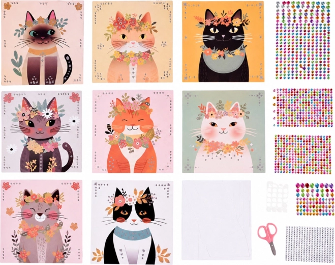 8 imágenes con gatitos para crear paso a paso