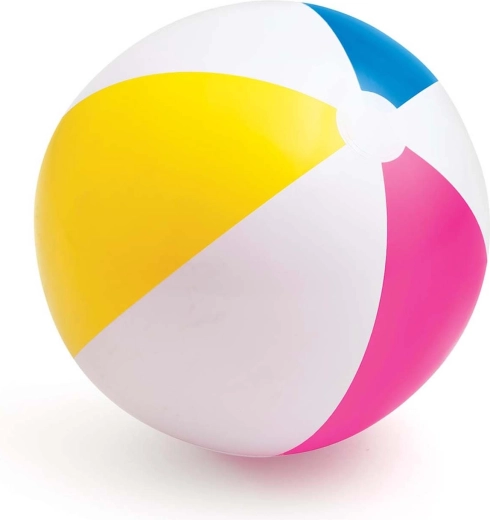 Balón de playa inflable Arcoíris 61 cm Intex
