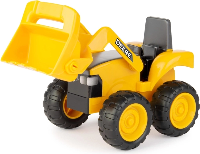 Tractor/cargadora para recoger y trasladar material