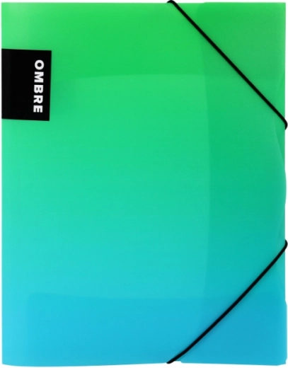 Carpeta con goma A4 PP VERDE verde