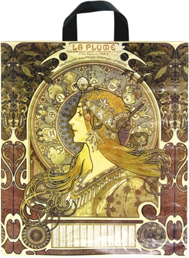 Bolsa de compras A. Mucha 41 × 46 cm