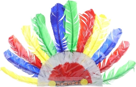 Diadema india para niños