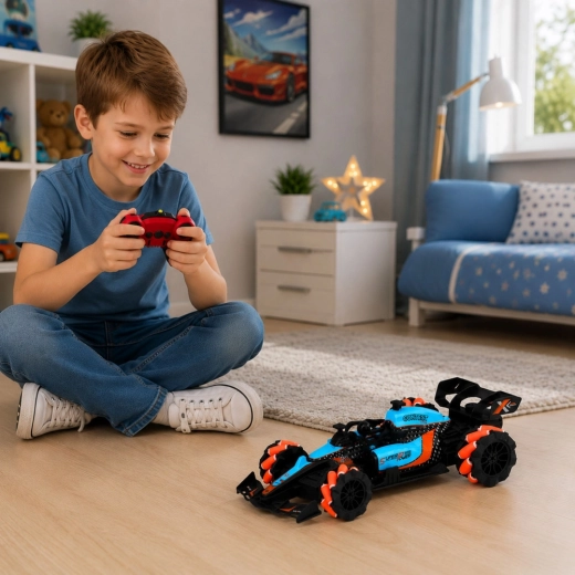 Tracción 4WD, efectos de luz y carga por USB