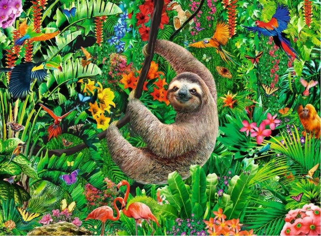 Puzzle XXL de 300 piezas con perezoso RAVENSBURGER