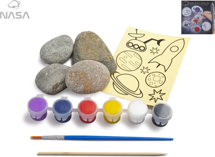 NASA set creativo para pintar piedras – planetas