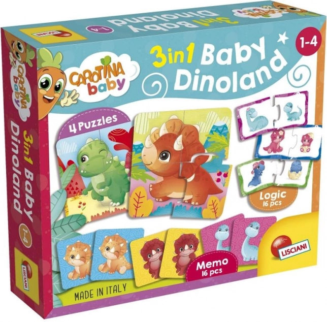 Carotina Baby Dinoland para niños