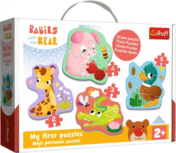 Puzzle Baby Classic – animalitos bebé TREFL