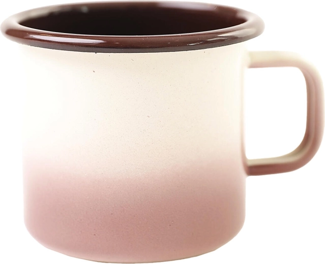 Taza esmaltada Capuccino 0,37 l, diámetro 8 cm