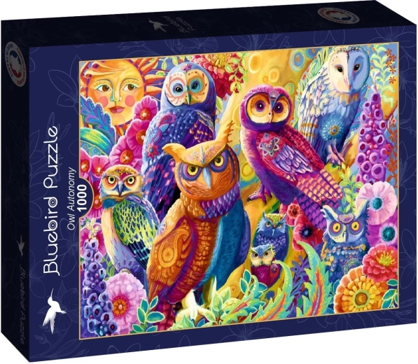 Puzzle Bluebird Búhos 1000 piezas
