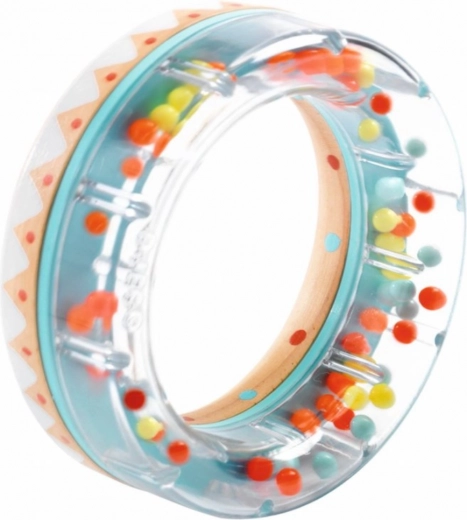 Anillo sonajero con bolitas Djeco
