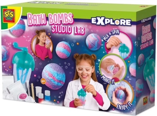 SES laboratorio de bombas de baño efervescentes