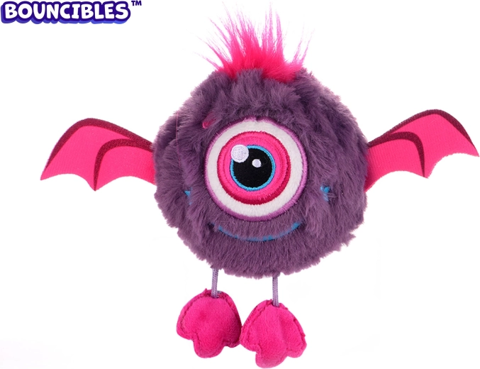 Murciélago de peluche Bouncibles Noa, 8 cm