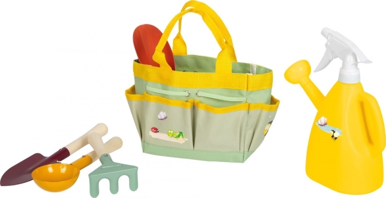 Set de herramientas de jardinería para niños en bolsa Tiny Garden